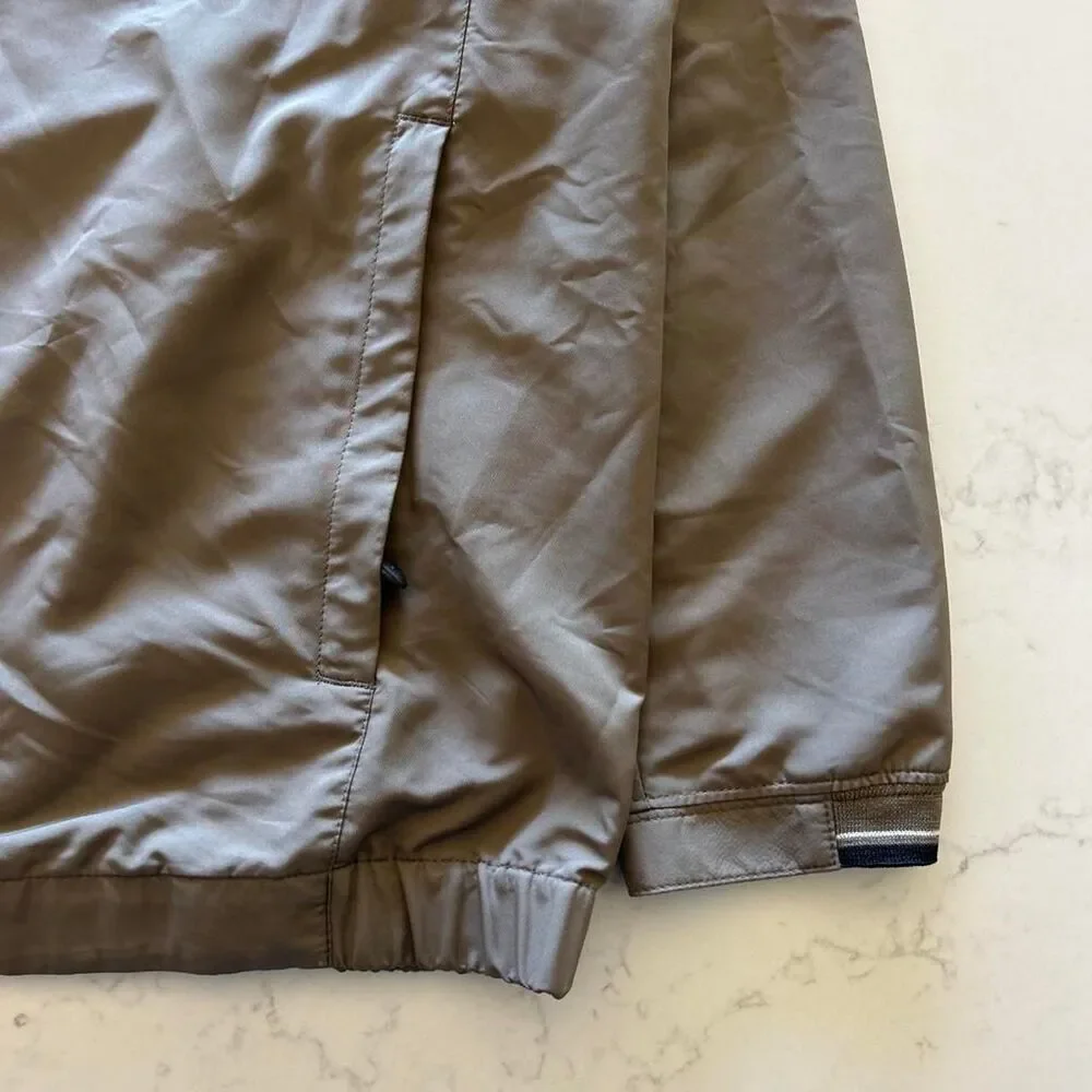 Nike Men's Khaki and Brown Jacket